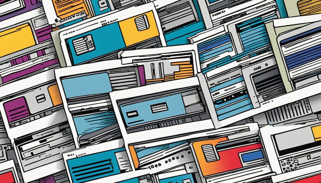 Disketten und Compact Disc